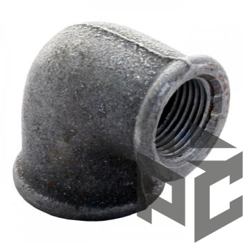 Угольник переходной чугун ВР/ВР Ду 20x25 (3/4"х1") фото. Угольник переходной чугун ВР/ВР Ду 20x25 (3/4"х1") оптом и в розницу. Доставка по РФ. Угольник переходной чугун ВР/ВР Ду 20x25 (3/4"х1") от производителя "Рускон"