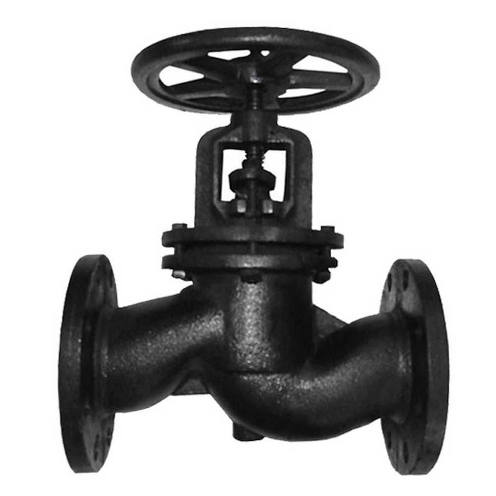 Клапан (вентиль) запорный чугунный 15кч19п Ду 32 Ру 16