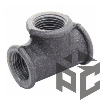 Тройник чугун ВР/ВР/ВР Ду 15 (1/2") фото. Тройник чугун ВР/ВР/ВР Ду 15 (1/2") оптом и в розницу. Доставка по РФ. Тройник чугун ВР/ВР/ВР Ду 15 (1/2") от производителя "Рускон"