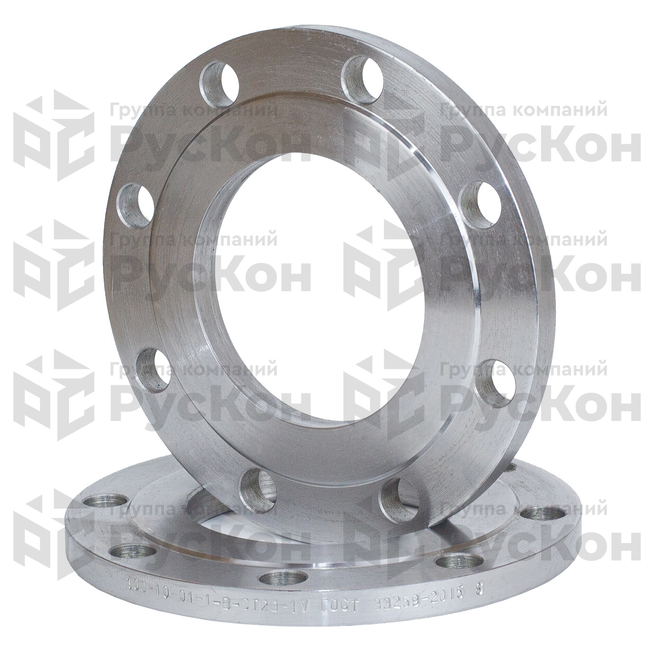 Фланец стальной свободный на приварном кольце Ду 300 Ру 25 ГОСТ 33259 Техкомплект