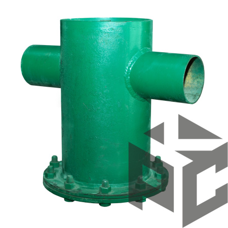 Грязевик вертикальный приварной Ду 50 Ру 16 Техкомплект фото. Грязевик вертикальный приварной Ду 50 Ру 16 Техкомплект оптом и в розницу. Доставка по РФ. Грязевик вертикальный приварной Ду 50 Ру 16 Техкомплект от производителя "Рускон"