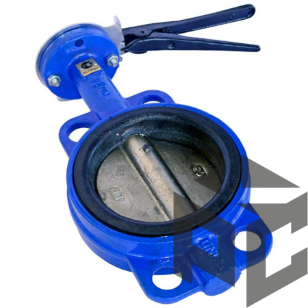 Затвор дисковый Ду125 фото. Затвор дисковый Ду125 оптом и в розницу. Доставка по РФ. Затвор дисковый Ду125 от производителя "Рускон"