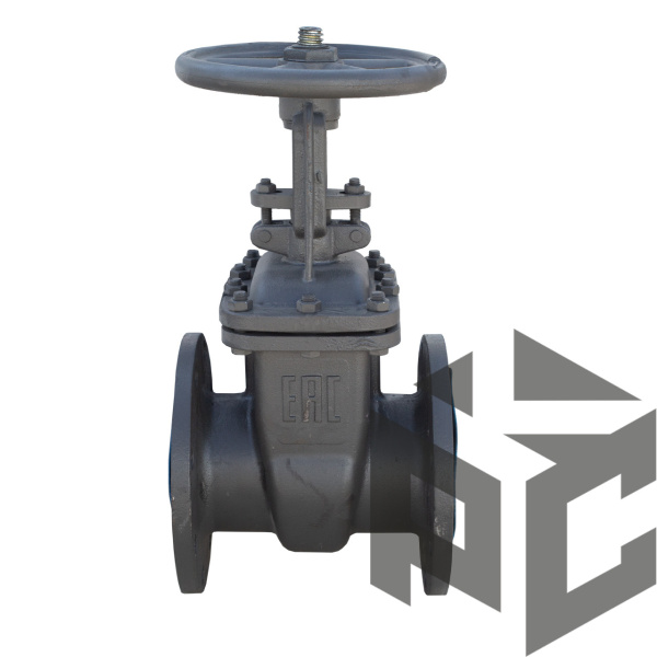 Задвижка стальная клиновая 30с41нж Ду 300 Ру 16 фото. Задвижка стальная клиновая 30с41нж Ду 300 Ру 16 оптом и в розницу. Доставка по РФ. Задвижка стальная клиновая 30с41нж Ду 300 Ру 16 от производителя "Рускон"