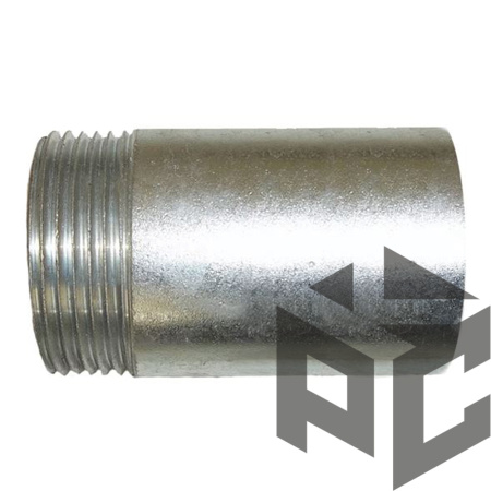 Резьба сталь оцинк. Ду 50 фото. Резьба сталь оцинк. Ду 50 оптом и в розницу. Доставка по РФ. Резьба сталь оцинк. Ду 50 от производителя "Рускон"