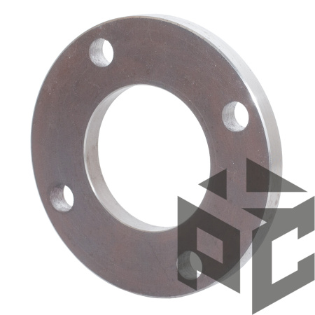 Фланец стальной расточенный под ПЭ втулку Дн 63 Ру 10 Техкомплект (b=12мм) фото. Фланец стальной расточенный под ПЭ втулку Дн 63 Ру 10 Техкомплект (b=12мм) оптом и в розницу. Доставка по РФ. Фланец стальной расточенный под ПЭ втулку Дн 63 Ру 10 Техкомплект (b=12мм) от производителя "Рускон"