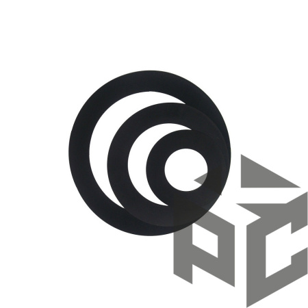 Прокладка резиновая ТМКЩ Ду 65 Ру 10-16  фото. Прокладка резиновая ТМКЩ Ду 65 Ру 10-16  оптом и в розницу. Доставка по РФ. Прокладка резиновая ТМКЩ Ду 65 Ру 10-16  от производителя "Рускон"