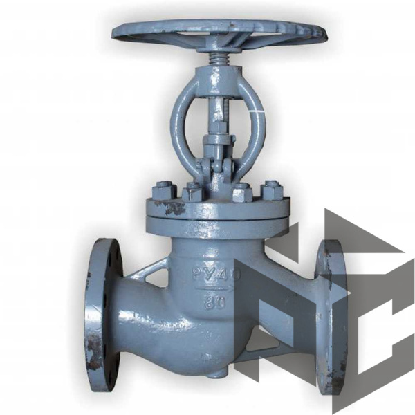 Клапан (вентиль) запорный стальной 15с22нж Ду 80 Ру 40 от производителя "Рускон"