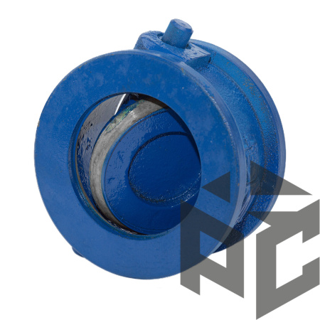 Клапан обратный чугунный поворотный (19ч21бр) Ду 150 Ру 16 межфл КАЗ фото. Клапан обратный чугунный поворотный (19ч21бр) Ду 150 Ру 16 межфл КАЗ оптом и в розницу. Доставка по РФ. Клапан обратный чугунный поворотный (19ч21бр) Ду 150 Ру 16 межфл КАЗ от производителя "Рускон"