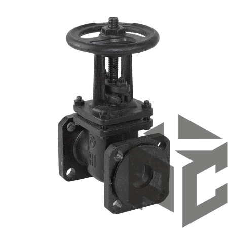 Задвижка чугунная параллельная 30ч6бр Ду 80 Ру 10/16 (Семёнов) фото. Задвижка чугунная параллельная 30ч6бр Ду 80 Ру 10/16 (Семёнов) оптом и в розницу. Доставка по РФ. Задвижка чугунная параллельная 30ч6бр Ду 80 Ру 10/16 (Семёнов) от производителя "Рускон"